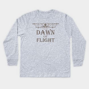 Dawn Of Flight Kids Long Sleeve T-Shirt